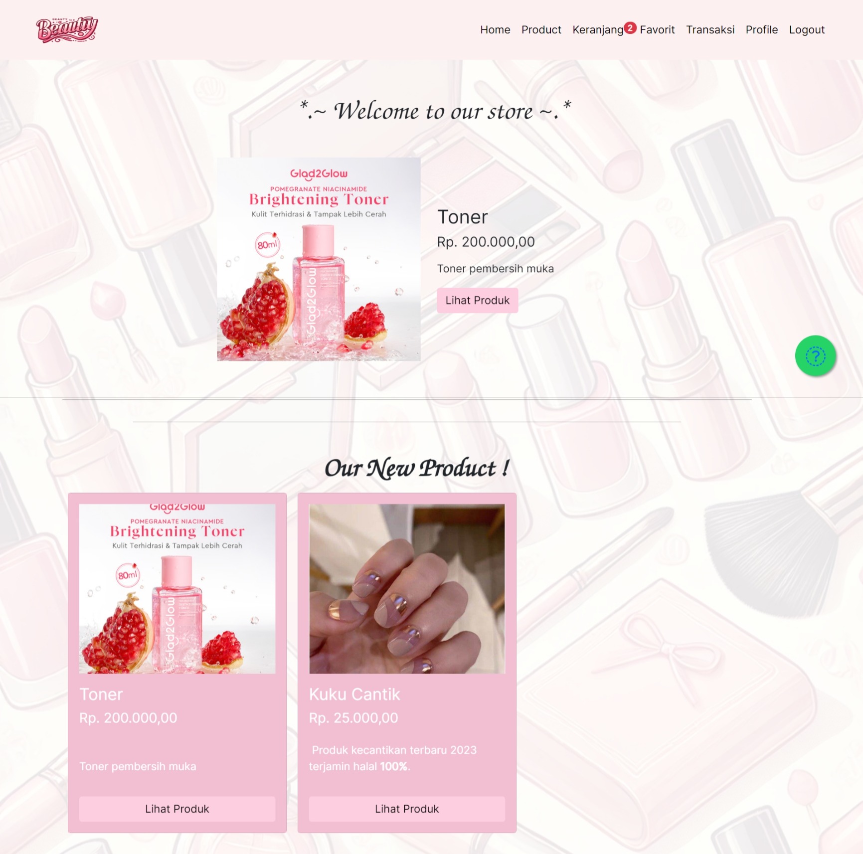 Toko Kecantikan Online